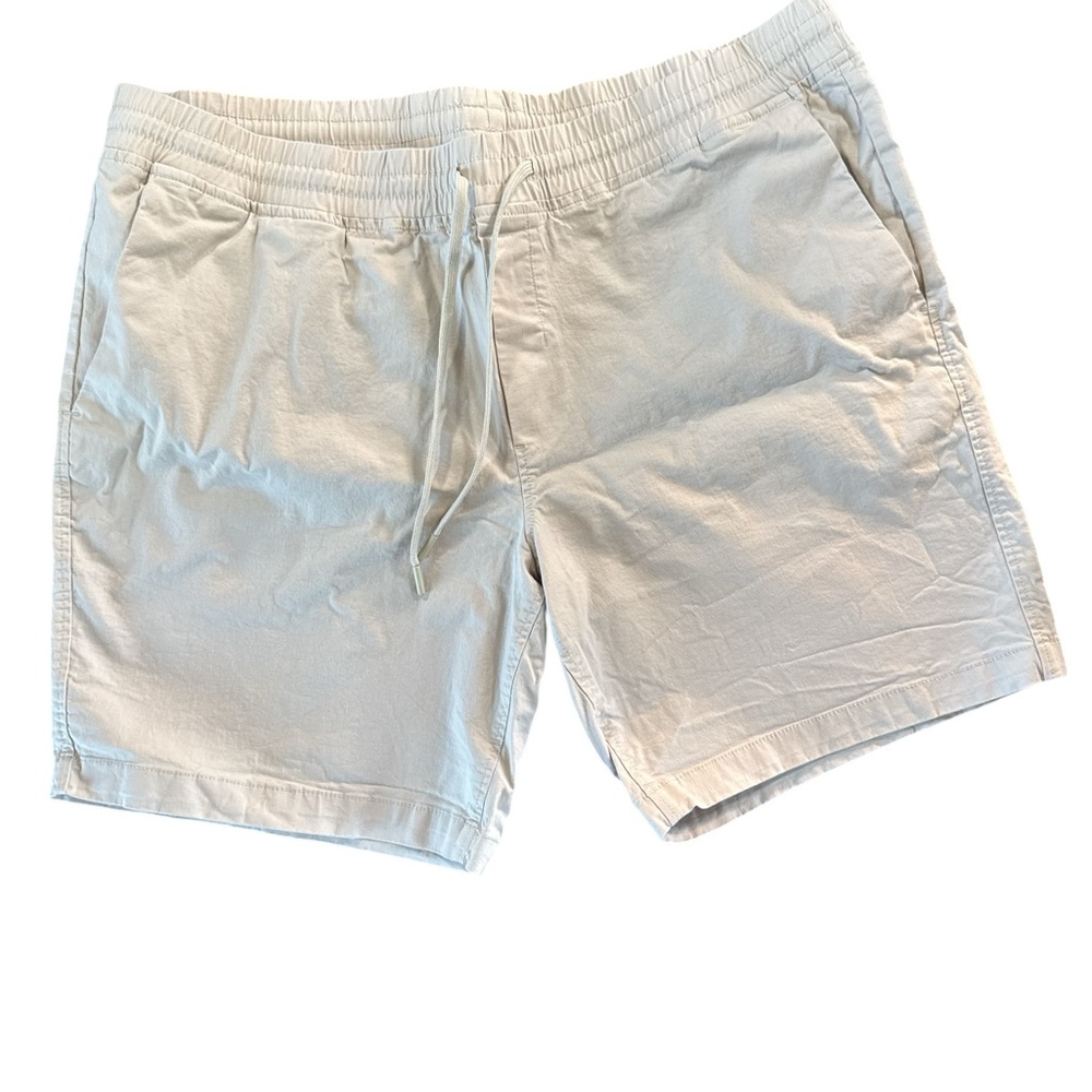 Men's Athletic Cream Shorts